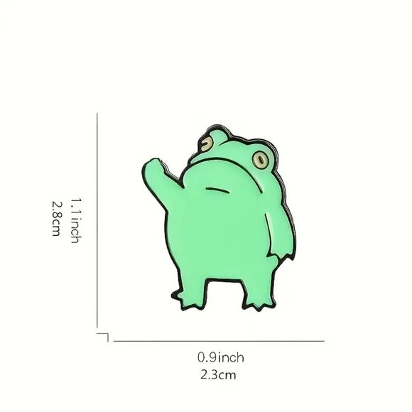 Flippin' Frog Pin - Picture 3 of 3